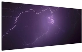 Tablou cu fulger pe cer (120x50 cm), în 40 de alte dimensiuni noi