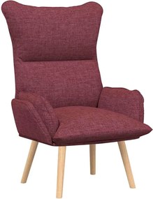 vidaXL fotoliu Roșu Vin 69 x 74 x 93 cm Țesătură și placaj