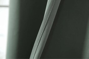 Perdea OXFORD verde-gri 140x250 cm Agatat: Inele metalice