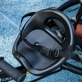 HOMCOM Triciclu pentru Copii, Bicicletă pentru Copii, Coș Spate, Suport pentru Pahar, Umbrelă, Metal, Albastru închis | Aosom Romania