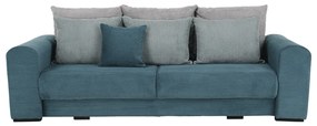 Canapea foarte spatioasa, albastru, mentol, gri deschis, GILEN BIG SOFA