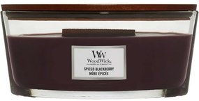 Lumânare parfumată WoodWick Spiced Blackberry, 453g
