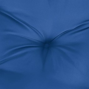 Perne de scaun, 2 buc., albastru, 50x50x7 cm, material textil 2, Albastru, 50 x 50 x 7 cm