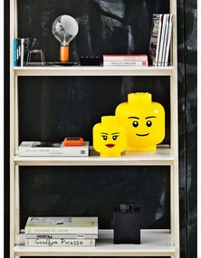 Cutie depozitare LEGO® Silly S, galben, ⌀ 16,3 cm