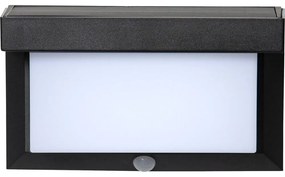 Corp de iluminat solar cu LED montat pe perete Star Trading Valla, 20 x 12 cm