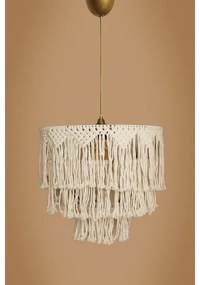 Pendul pe cablu RIMINI 1xE27/40W/230V, crem