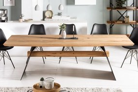 Masa design industrial Grand Oak 240cm