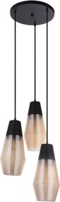 Globo 15043-3 - Lustră pe cablu WAYNE 3xE27/60W/230V