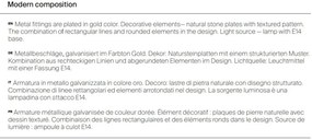 Aplica de perete deosebita design contemporan, neoclasic Marmo