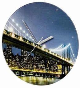 Ceas de perete WENKO 27cm - Brooklyn Bridge