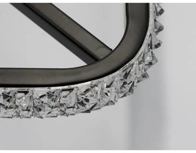 Plafonieră LED dimabilă LED/70W/230V 3000-6500K negru + telecomandă