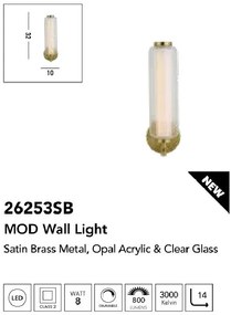 Aplica de perete moderna LED Mod