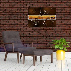 Tablou abstracției - Fluturi (70x50 cm)