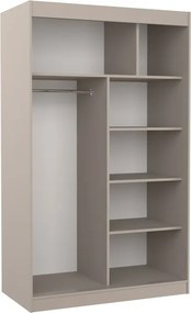 Dulap cu uși glisante COLLIN – 120x58x200 cm – Cașmir