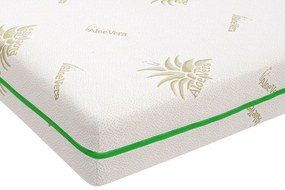 Pachet saltea Bedora Confort Relax Aloe Vera 90 x 200 cm + pilota + perna, spuma memory