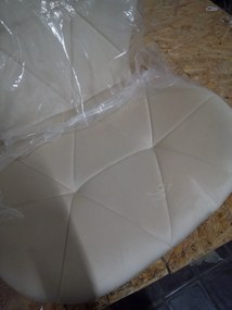OFERTA Scaun birou bej AVOLA VELVET calitatea II
