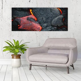 Tablou - Lava (120x50 cm), în 40 de alte dimensiuni noi
