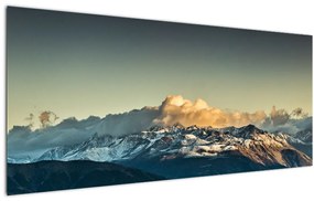 Tablou - vârfuri de munți (120x50 cm)