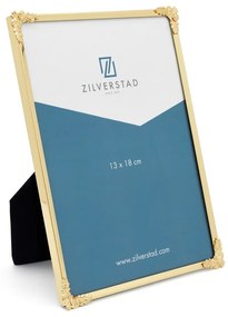 Ramă foto aurie de sine stătătoare/de suspendat din metal 13,5x18,5 cm Decora – Zilverstad