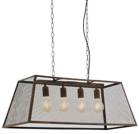 Eglo 49799 - Corp de iluminat pendul AMESBURY 4xE27/60W