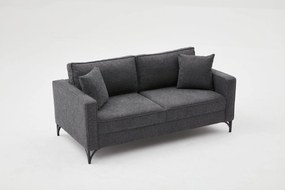 Canapea Berlin - Anthracite, Black