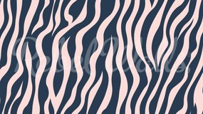 Fototapet, Zebra Lines, Blue &amp; Pink, Rebel Walls