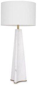 Veioza, Lampa de masa LUX cu baza din marmura Benson