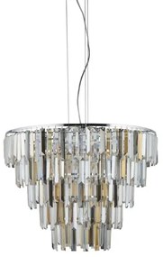 Searchlight 1229-9CC - Lustră pe cablu CLARISSA 9xE14/40W/230V