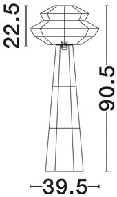 Lampa de podea design natural NUA