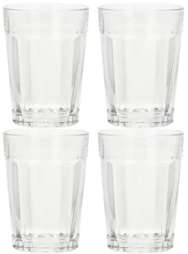Set pahare Porto, sticla, 250 ml, 4 bucati