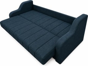 Canapea ALEX extensibila, 3 locuri, cu lada de depozitare, stofa bej, 220x90x90 Bej