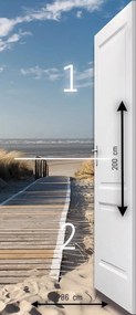 Fototapeta pentru usa BEACH DUNE 86x200 cm