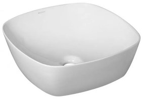 Lavoar ceramic KR-650 cu design 40,5x40,5x14 cm, alb