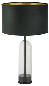 Veioza/Lampa de masa design decorativ Oxford negru, verde