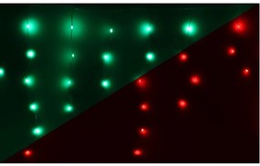 Lanț de Crăciun cu telecomandă Icicle 172 LED,colorat