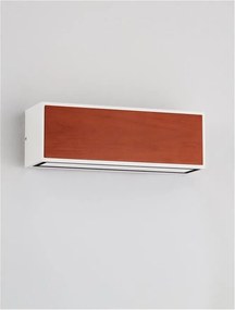 Aplica LED de exterior solara cu senzor de miscare IP65 BROWN