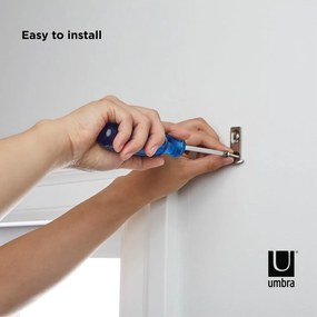 Galerie de perdea extensibilă 122-224 cm din oțel Twilight – Umbra