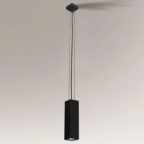 Lustră pe cablu KOBE 1xGU10/15W/230V neagră Shilo 5545