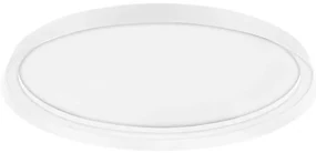 Plafoniera LED design modern circular ORMI alba D-60cm
