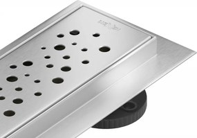 Mexen Flat M12 scurgere liniară 50 cm, inox - 1021050-15