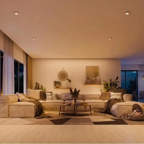 Philips - Set de 3 spoturi încastrate PERIDOT 1xGU10/7W/230V, alb