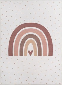 Covor pentru copii crem lavabil 140x200 cm Coco 1132 – Ayyildiz Carpets