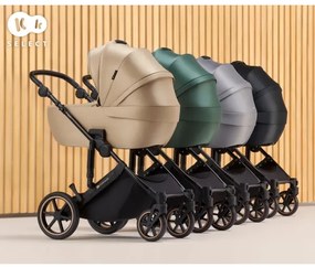 Cărucior de copii combinat 2 în 1 KINDERKRAFT PRIME 2 negru