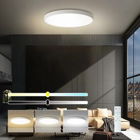 Brilagi - Lampă LED dimabilă POOL SMART pentru piscină, 100 W, 230 V, Ø 80 cm, Wi‑Fi Tuya, albă + telecomandă