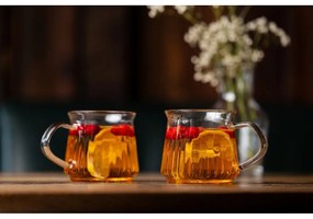 Căni 2 buc. pentru cappuccino/cu perete dublu 320 ml Mia – Vialli Design