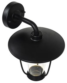 Lampa de perete exterioara moderna neagra - Khana