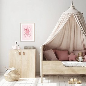 Tablou pentru copii 30x40 cm Oktopus – Malerifabrikken