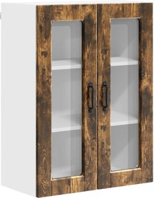 vidaXL Dulap de bucătărie Stejar fumuriu 60 x 31 x 80 cm Lemn compozit