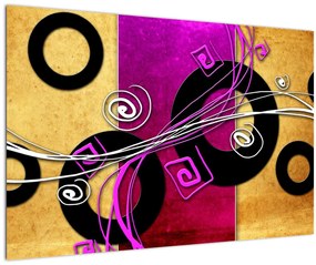 Tablou abstracției (90x60 cm)