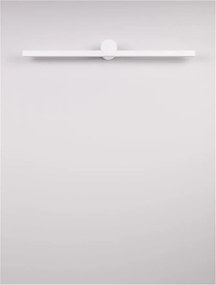 Aplica de perete LED pentru oglinda baie IP54 BREGGO alb, 81cm